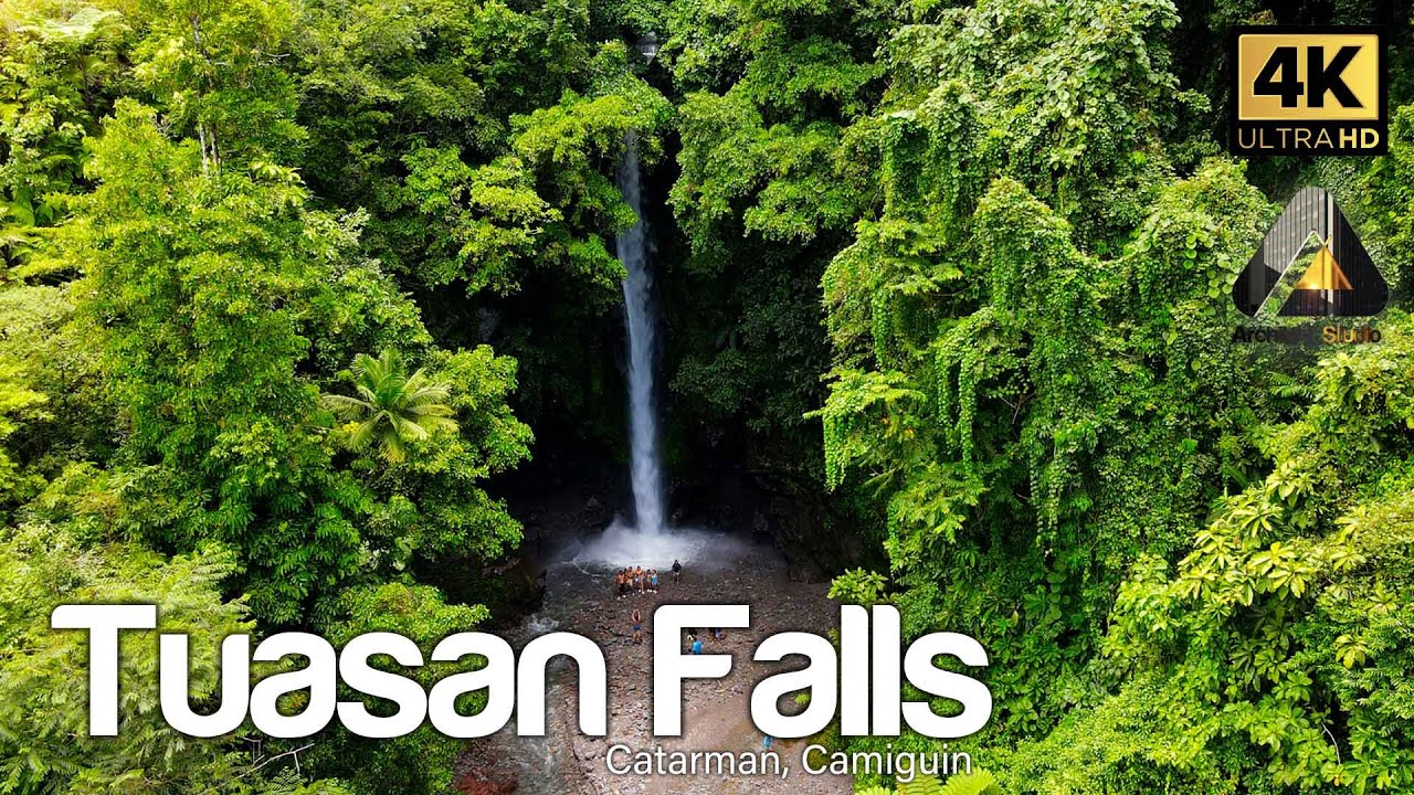 Drone 4K Camiguin let the fun begin | Tuasan Falls | The Island Born of Fire