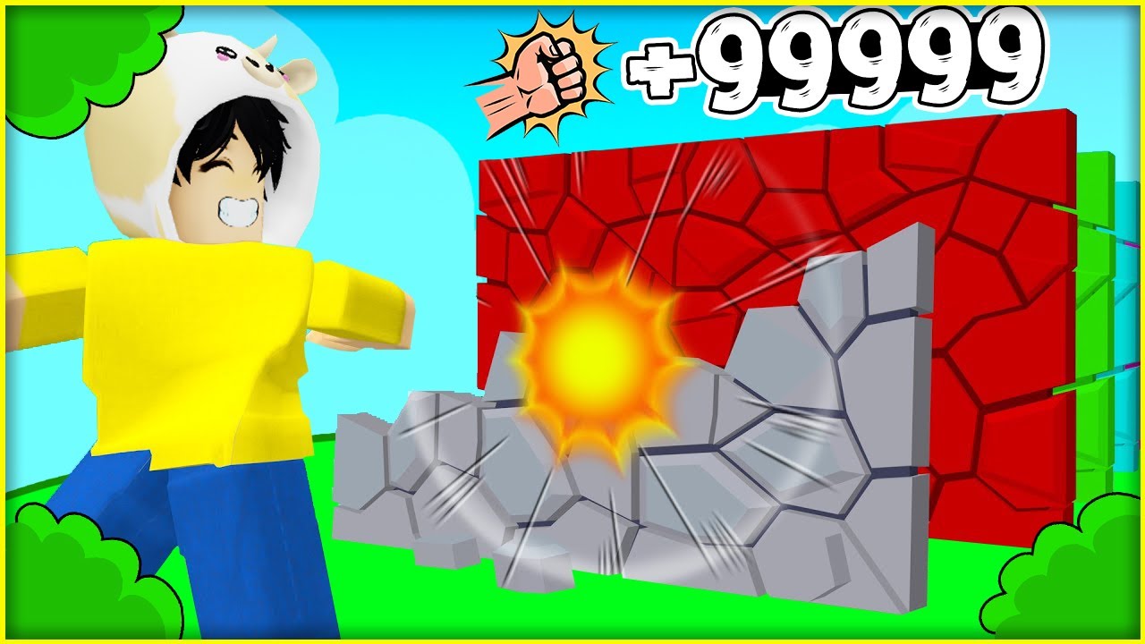 BÜTÜN DUVARLARI KIRIN! | Roblox Punch Wall Simulator
