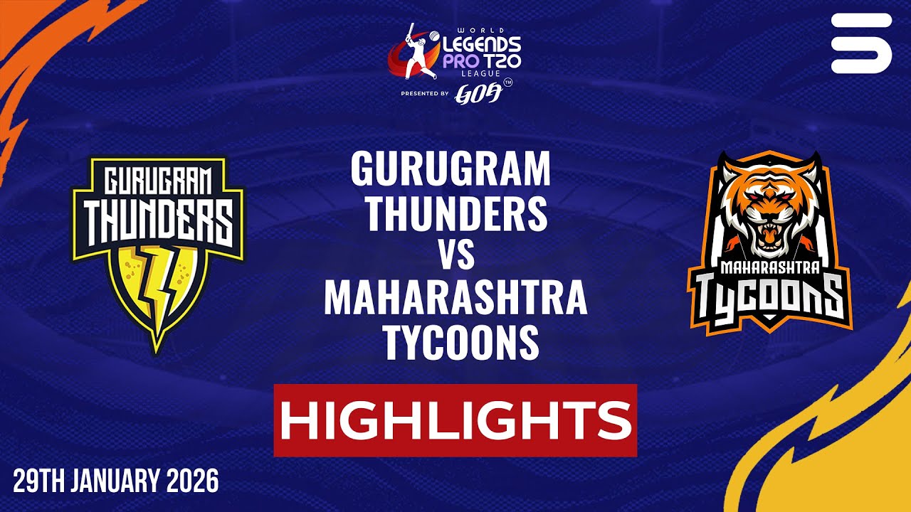 Full Highlights | Gurugram vs Maharashtra | Match 7 | World Legends T20 Pro League | ZL13