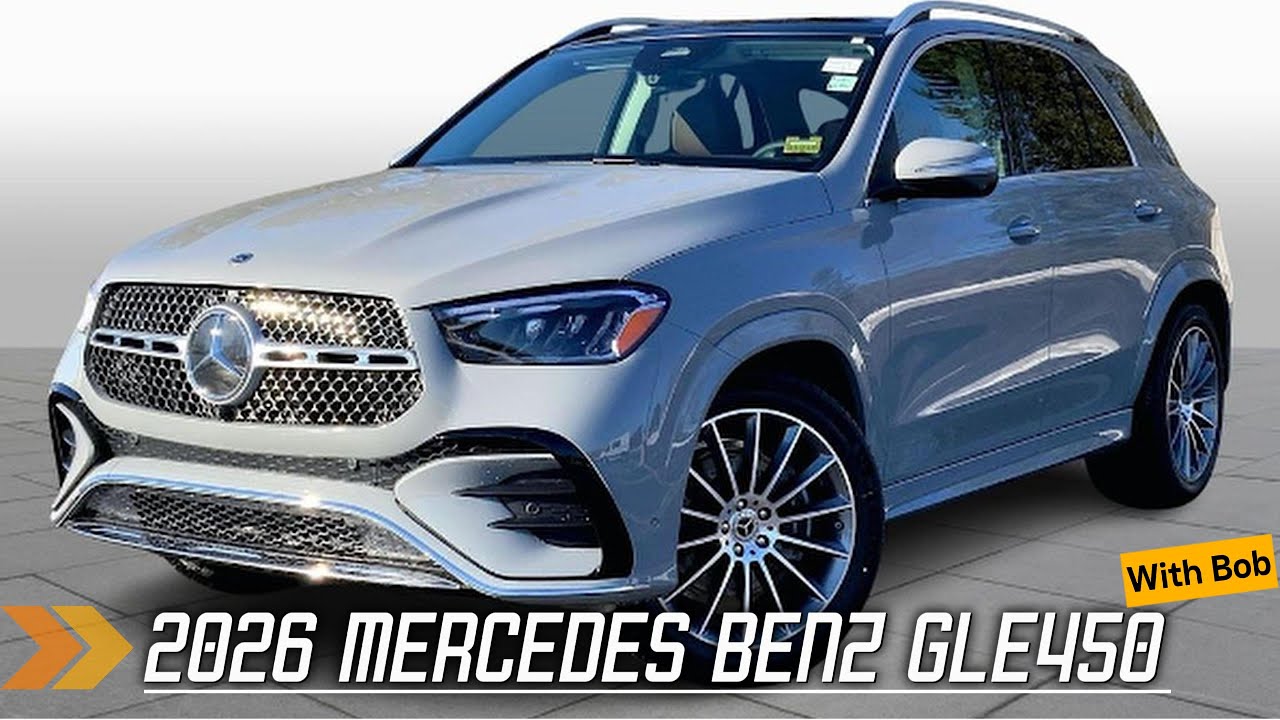 2026 Mercedes-Benz GLE 450 Walkaround: Alpine Grey & Bahia Brown Interior