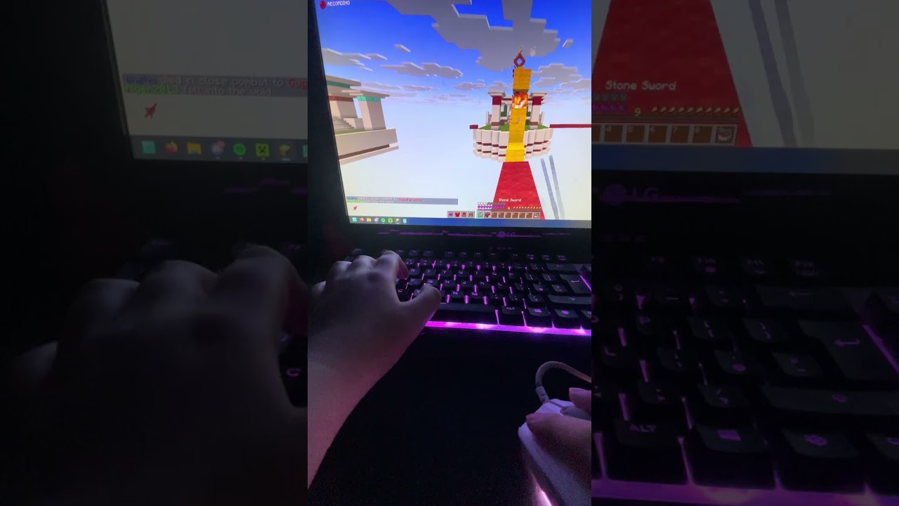 HandCam footage minecraft hypixel