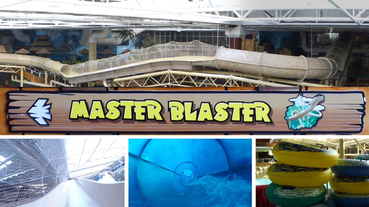 Master Blaster :: Longest Indoor Uphill Slide in the UK | Sandcastle Waterpark Blackpool