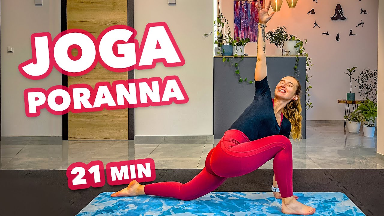 Joga poranna | joga na dzień dobry | 21 minut