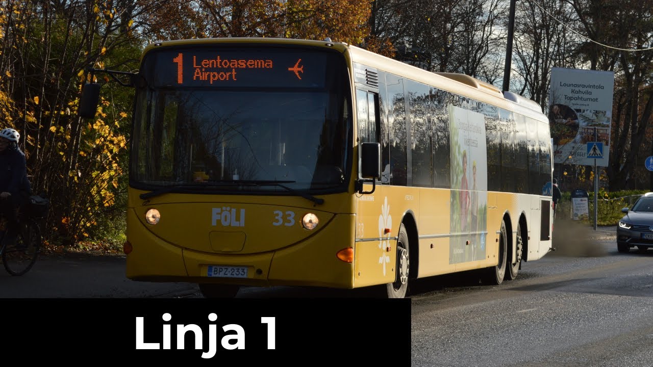 Turku Föli Linja 1: Turun Lentoasema - Turun Satama