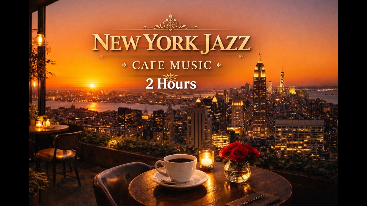 2 Hours of New York Calm Jazz Café Music for Study, Work, and Deep Focus – Vol.14
