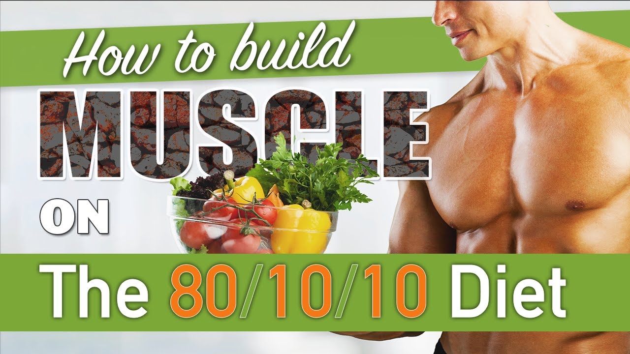 How to BUILD MUSCLE 💪 on RAW VEGAN 🍑