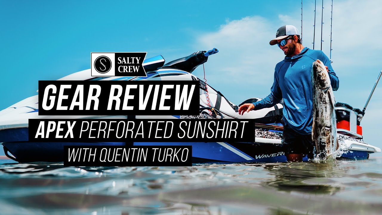 GEAR REVIEW // APEX Perforated Sunshirt with Quentin Turko