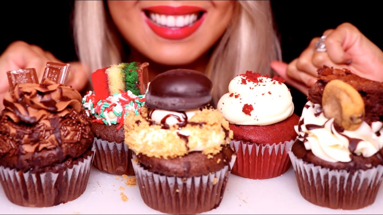 ASMR Extreme Chocolate Cupcakes *Chocoholic's Dream* No Talking