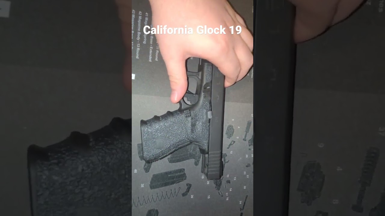 California popular pistol Glock 19 gen 3