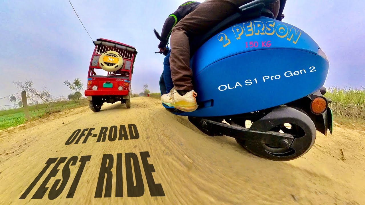 Off Roading with OLA S1 Pro Gen 2 vo bhi 2 Bando Ke Sath