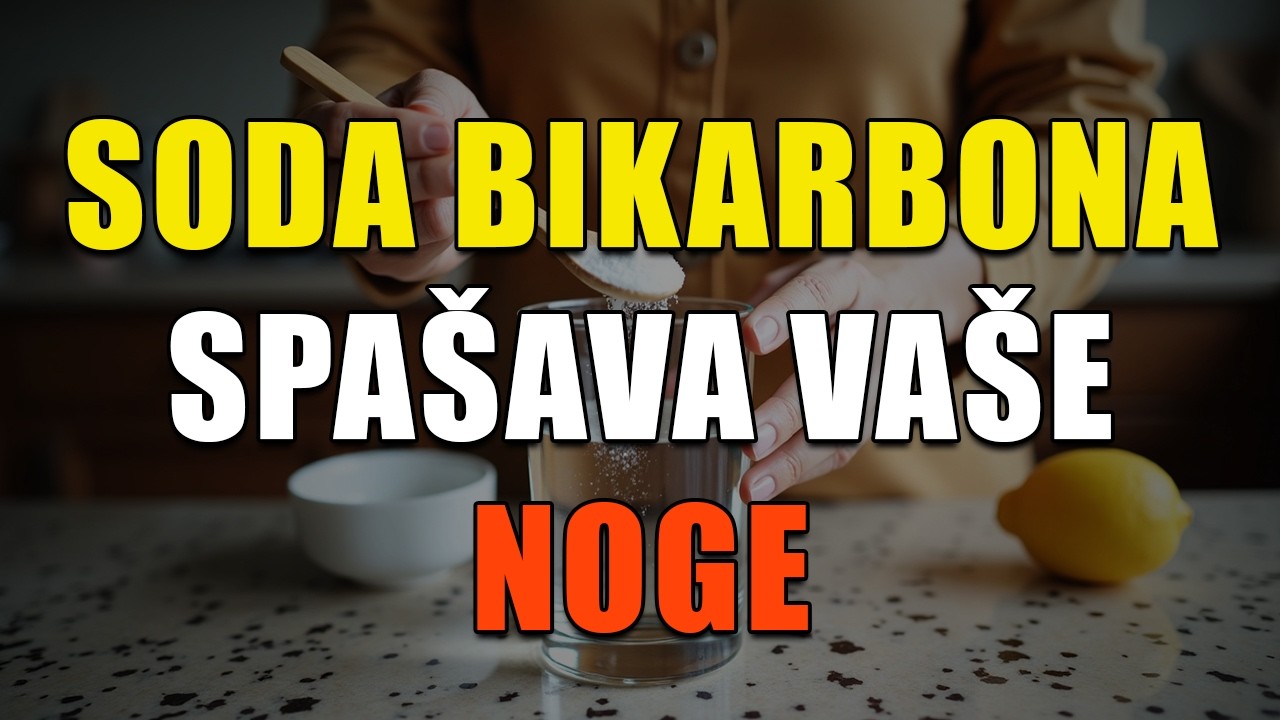 SODA BIKARBONA prije spavanja 1 kašičica radi ČUDO za NOGE i SAN - Zdravlje Za Starije
