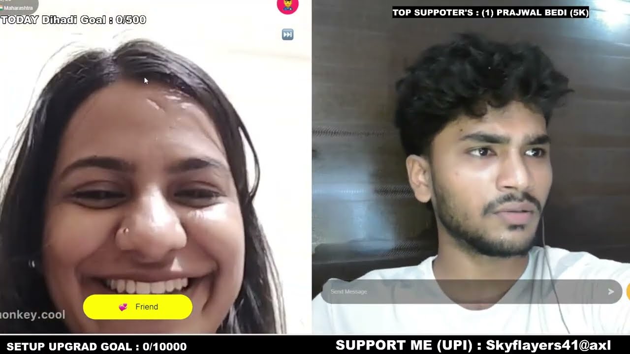 Key on monkey ! S3 - E1 #livestreaming   #ometv #omegle