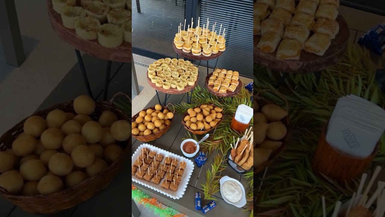 Vamos falar sobre transformar o simples em algo especial? 💫 #festas #salgados #fingerfoods
