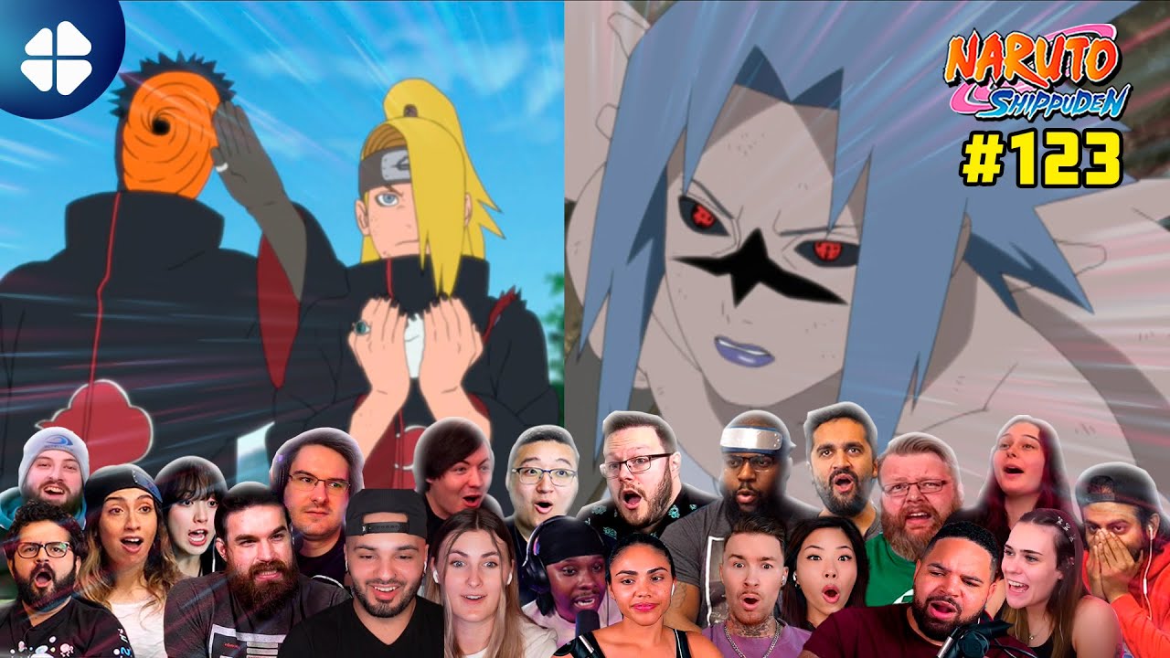 Shippuden Episode 123 MEGA Reaction Mashup | ナルト 疾風伝] [海外の反応]