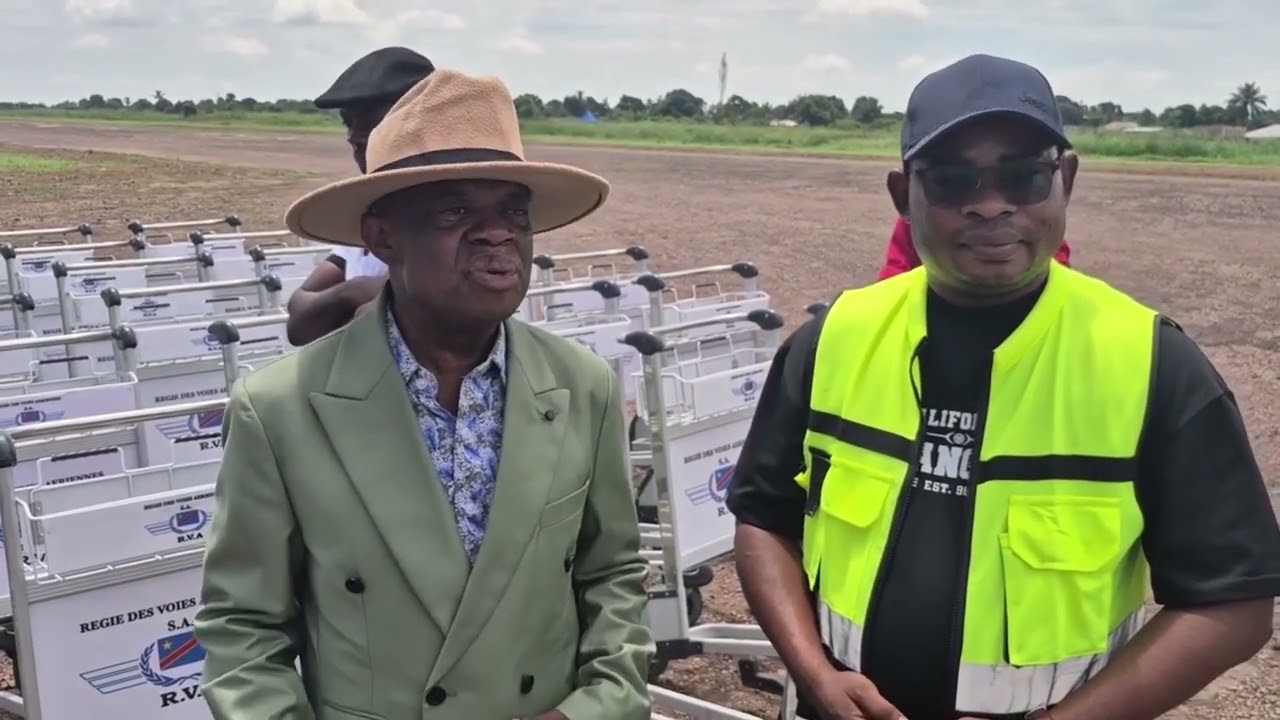 L'aéroport de bandundu-Ville doté des matériels pour la 13eme conférence des Gouverneurs
