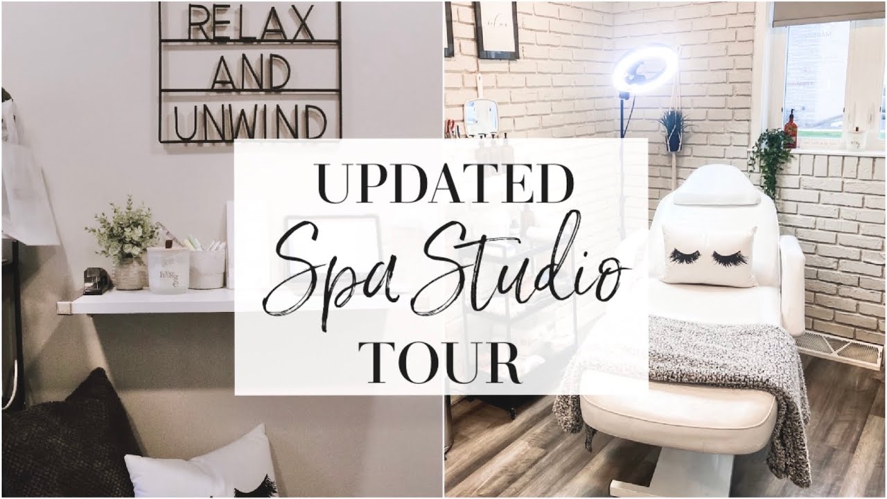 UPDATED Spa Studio Room Tour  | Licensed Esthetician