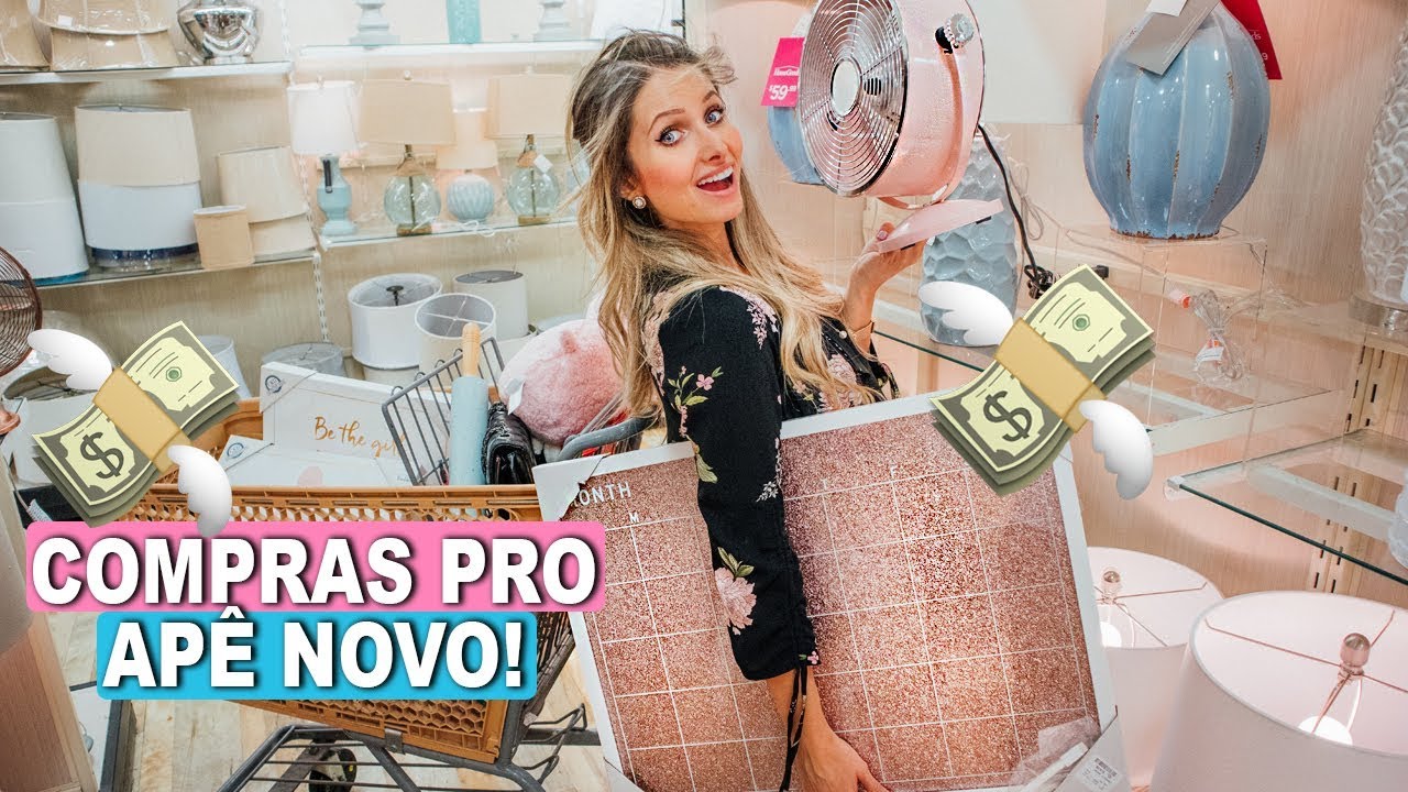 COMPRAS DE DECORAÇÃO PRO APARTAMENTO NOVO! | Lorrayne Mavromatis