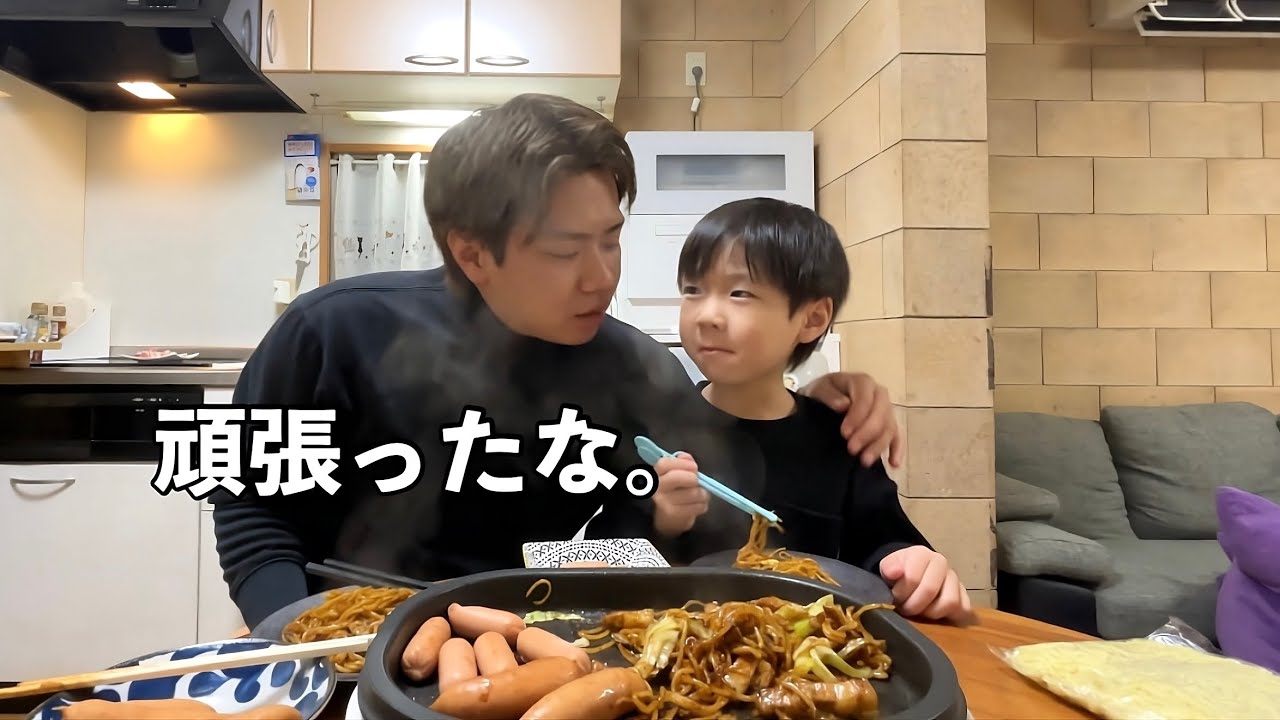 【助け合い】ようやく戻ってきた日常…1週間ぶりに登園した1日~6歳/28歳/焼きそば~