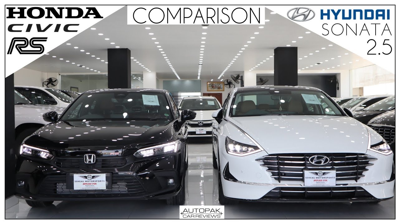Hyundai Sonata 2.5 2023 VS Honda Civic RS 2023. Which one to buy?