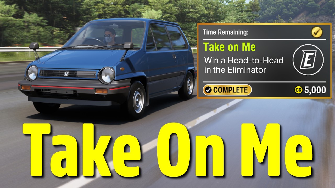 Forza Horizon 6 Take On Me Daily Challenge Guide (Pinned Comment) | Series 2 Week 1 Summer