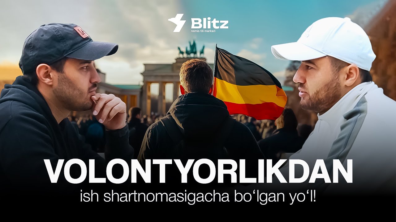 Germaniyada volontyorlikdan Ausbuildunggacha | O'qish, Ish va Germaniyada Hayot| Sharifjon Nurulloev