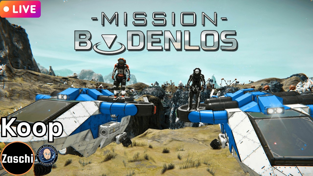 🔴MISSION: BODENLOS | Wer den Boden berührt, STIRBT! | #spaceengineers  @nerdorbitlp #4