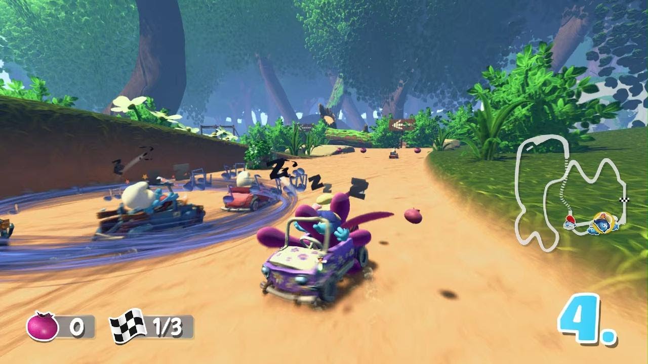 Die Schlümpfe Kart (PS5) Wald-Pokal