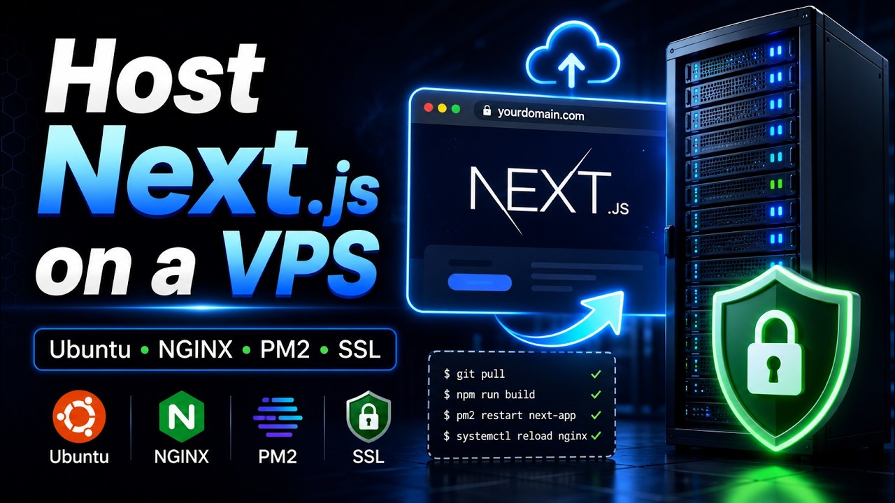 How to Host a Next.js Website on a VPS: Complete Ubuntu, NGINX, PM2 & SSL Guide