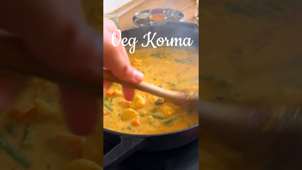 Indisches Gem&uuml;securry mit Kokosmilch #curry #indischesessen