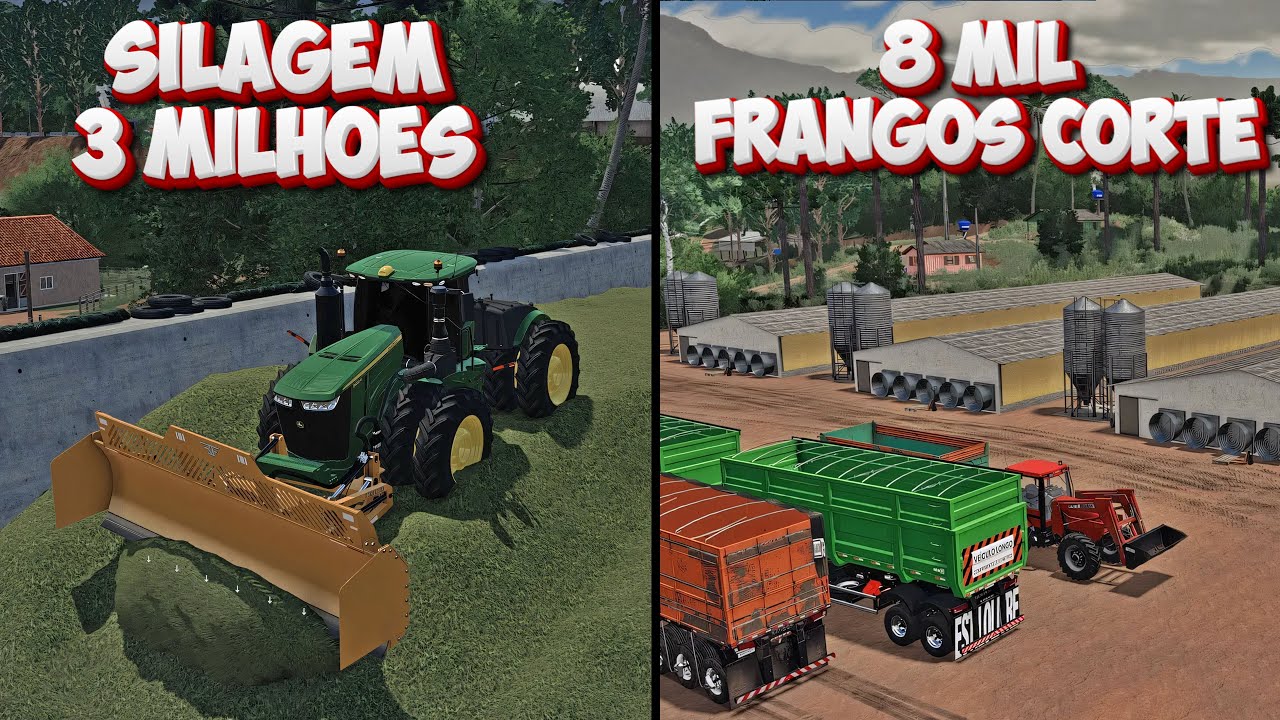 Farming simulator 22 | Aumentei as produ&ccedil;&otilde;es da fazenda | Os s&oacute;cios #40