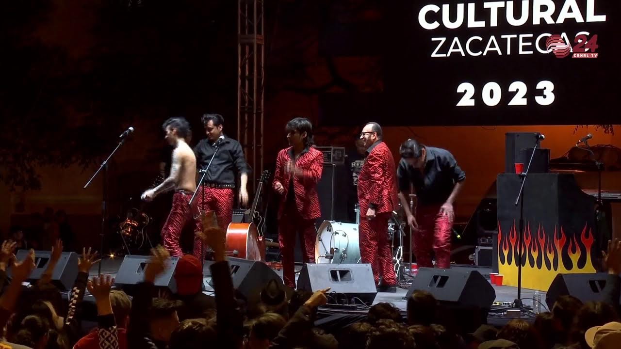 Presentación de Rebel Cats en el Festival Cultural Zacatecas 2023