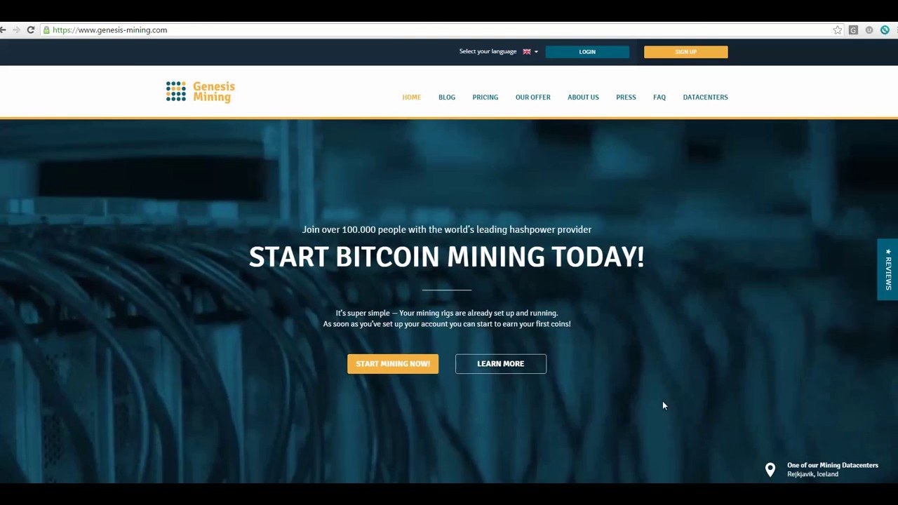 How to Start Mine Bitcoin with Genesis Mining