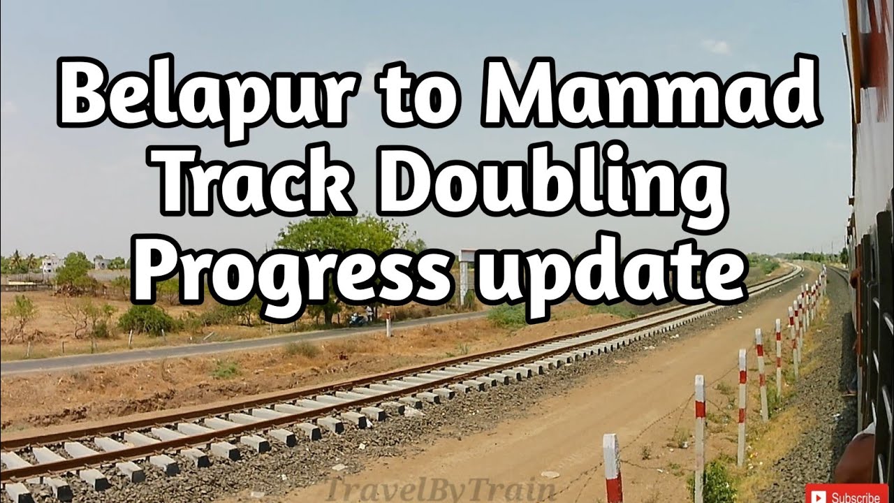 Ep3 Daund Manmad Doubling Progress & Electrification Update May22 @travelbytrain #doubling
