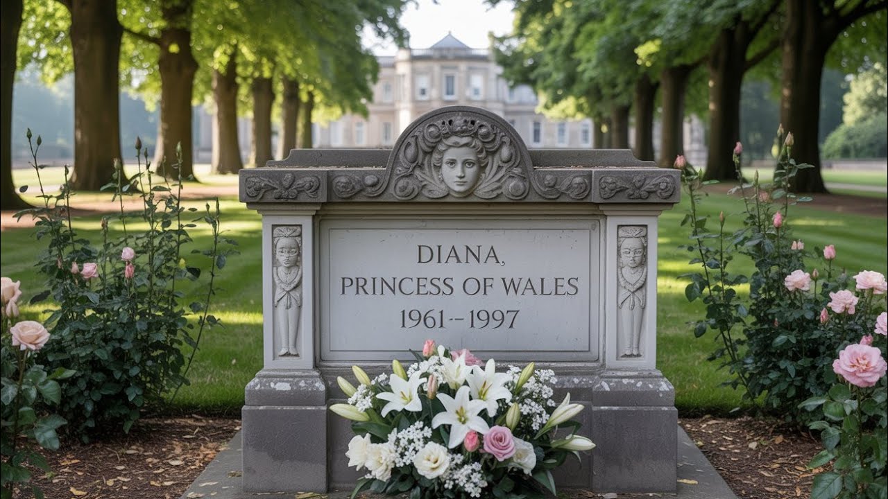 Visiting Princess Diana’s grave at Althorp Estate 🪦— POV style
