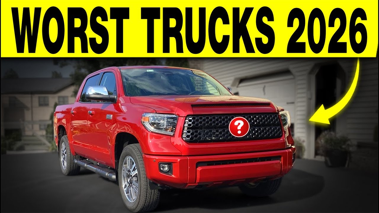 14 WORST Trucks To Avoid 2026 - (Dies By 60,000 Miles)