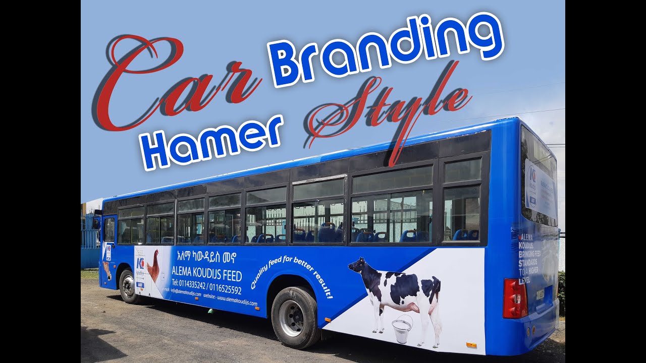 How to do Bus Branding with vinyl stickers