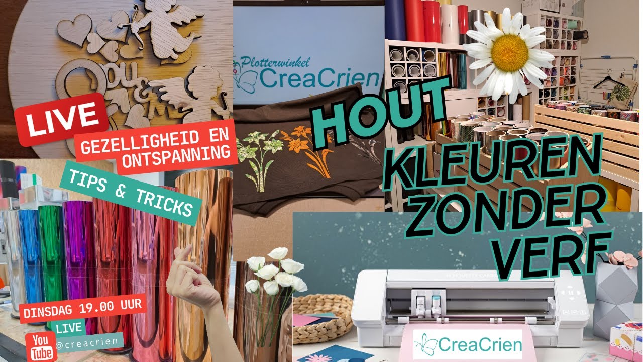 CreaCrien LIVE 13.02.2024 Houten kleuren zonder verf