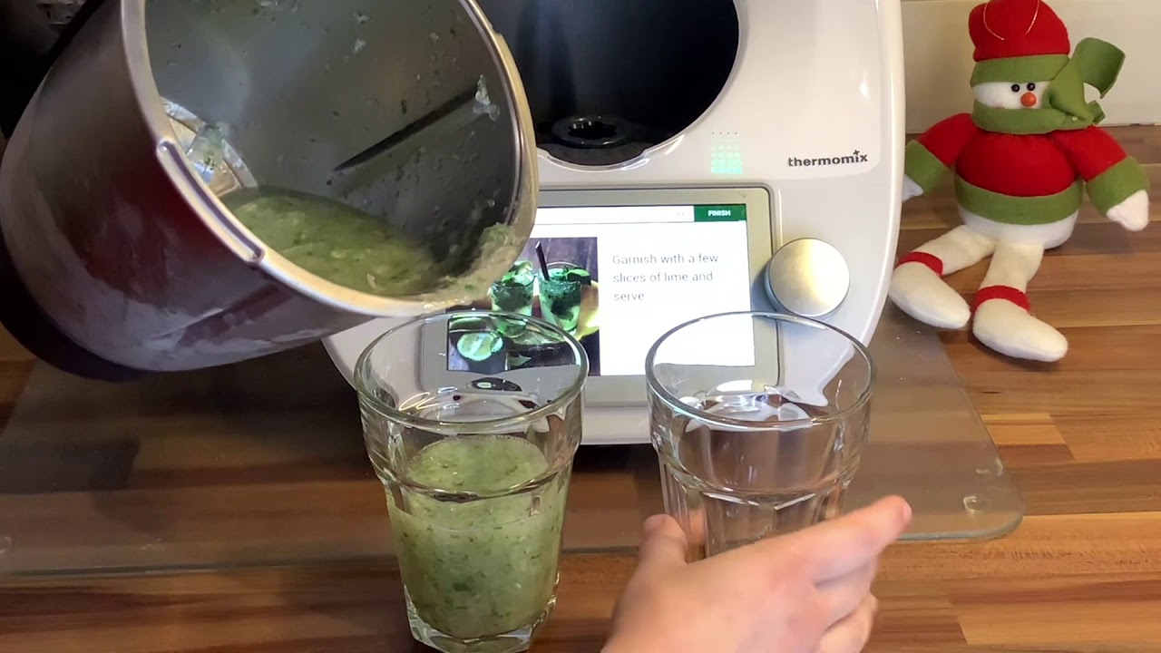 Mojito feito na Bimby Thermomix