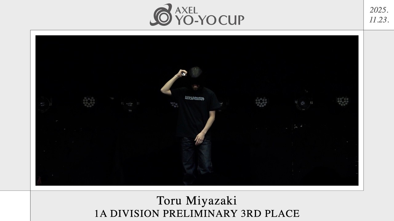 [AXELYC 2025] 1A Preliminary 3rd - Toru Miyazaki