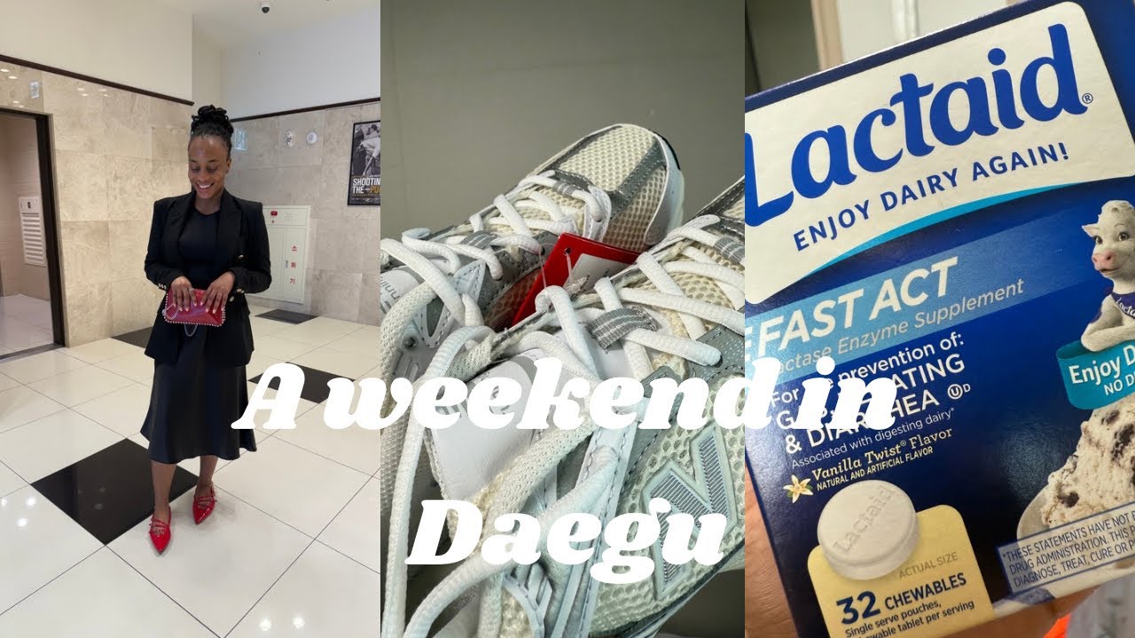 Weekend Vlog: International SDA Church in Daegu | New Balance 530 | Lactose Plug | Girlhood 💜