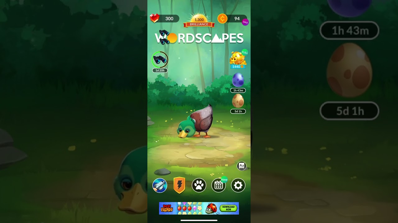 Wordscapes | Episode 8 (FOREST - LIFE, Level 79)