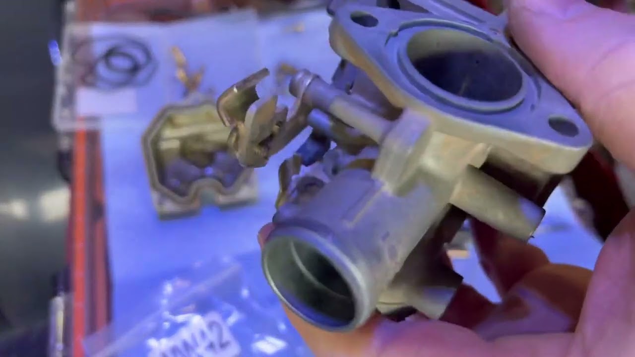 HONDA TRX 250 EX CARBURETOR REBUILD AND FUEL PETCOCK REPLACEMENT