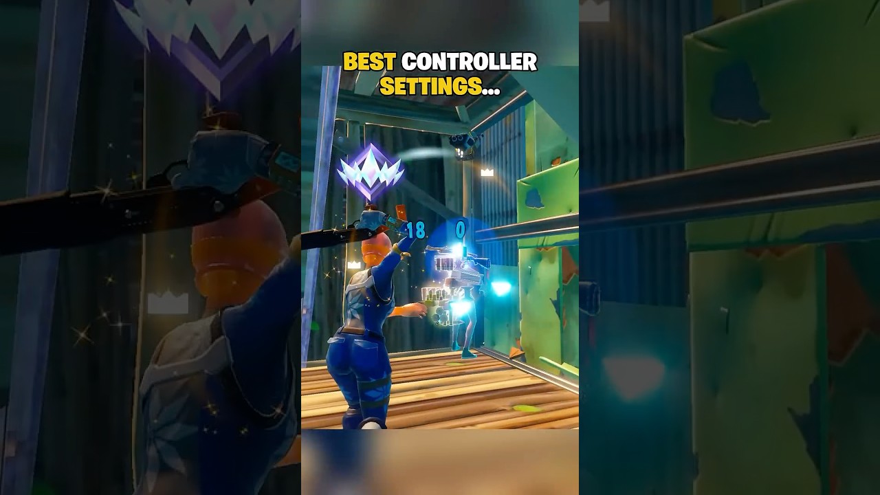 BEST Controller Settings 😈🎮 #fortnite