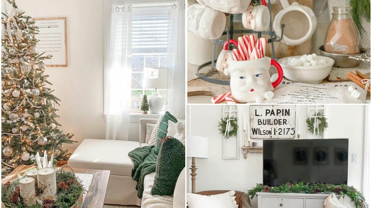 Farmhouse Apartment Christmas Home Tour