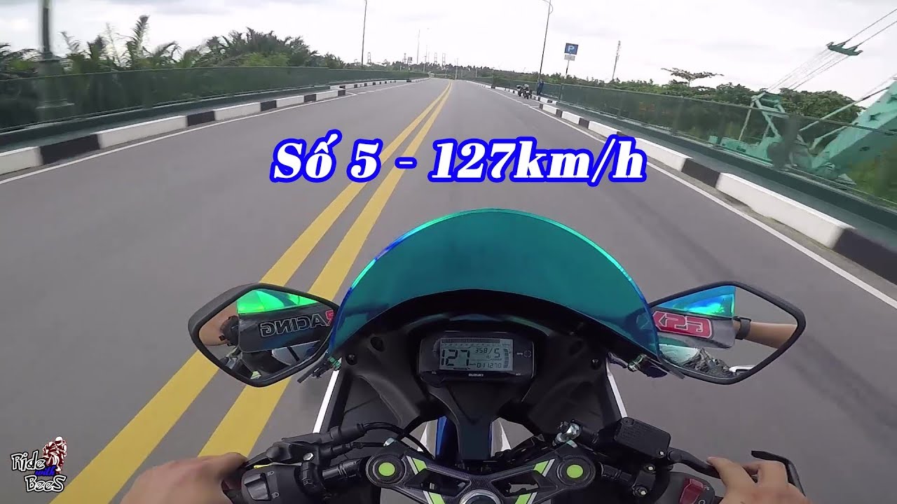 GSX R150 Pô Yoshimura R77 - Test Max Speed | Ride with BeeS | Motovlog 05
