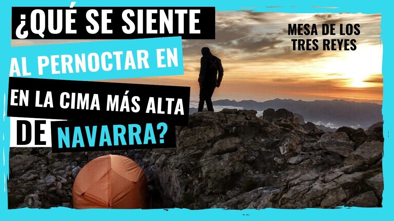 RUTAS SENDERISMO PIRINEOS | Subimos la MESA de los 3 REYES desde BELAGUA y PERNOCTAMOS en la CIMA!🤩