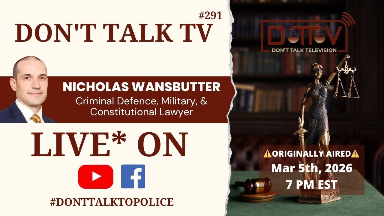 ⚖️DTTV 291⚖️ | Прямая трансляция* с адвокатом по уголовным делам, военным и конституционному прав...