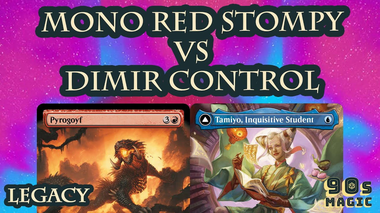 Mono Red Moon Stompy vs Dimir Control [MTG Legacy]