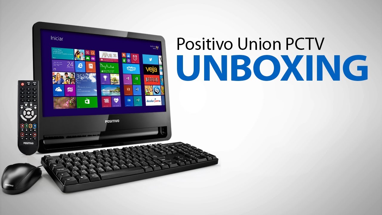 POSITIVO &bull; Union PCTV - unboxing