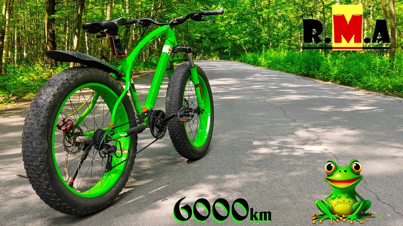 дешёвый FatBike преодолел 6000км, отчёт по эксплуатации - Love Freedom (ЖАБИЧ) 🚵🐸👌